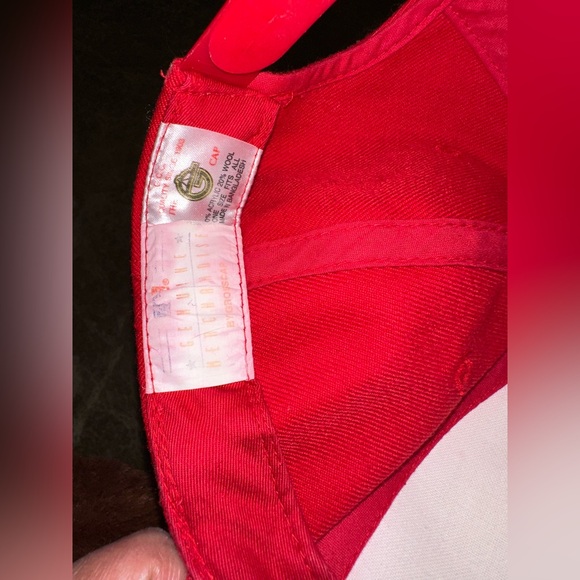 Red NY Logo Baseball Cap - Classic Team Style - Picture 6 of 10